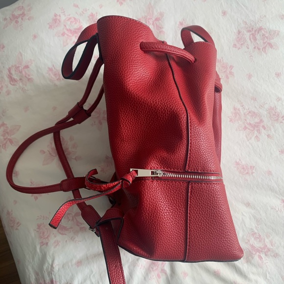 Zara Red backpack - Picture 5 of 7